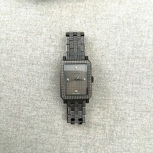 Burberry bracelet watch in gunmetal